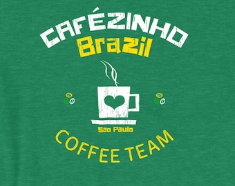 Cafezinho Brasilien Kaffe T-shirt: 1st Ave Soul Graphic Tee