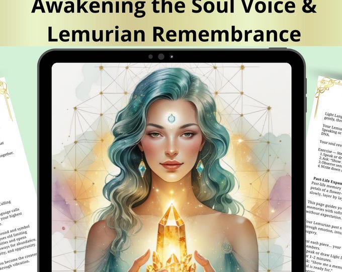 Light Language Course for Beginners | Activate Your Intuitive Gifts and Soul Voice | Spiritual Awakening & Energy Healing PDF Guide