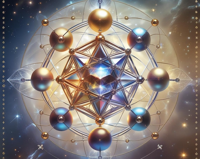 Metatron Activation | Personalized Arcturian Consciousness Energy Report & Digital Soul Art + mp3