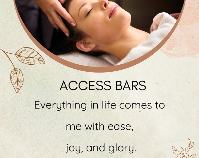 In-Person Access Bars® Session in Montreal | Abundance & Energetic Awareness