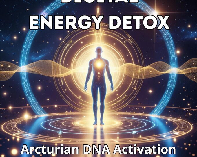 Digital Energy Detox for Sensitive People – Personalized Arcturian DNA Activation – Light Cosmic Code – Light Language MP3