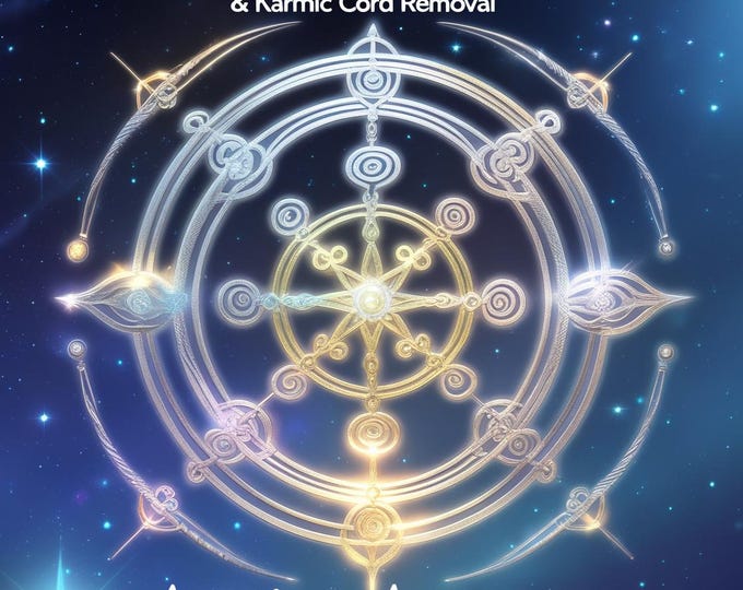 Spiritual Protection, Aura Clearing & Karmic Cord Removal Arcturian Activation For + Digital Art and light language mp3