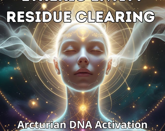 Etheric Entity Residue Clearing – Personalized Arcturian DNA Activation – Light Cosmic Code – Light Language MP3