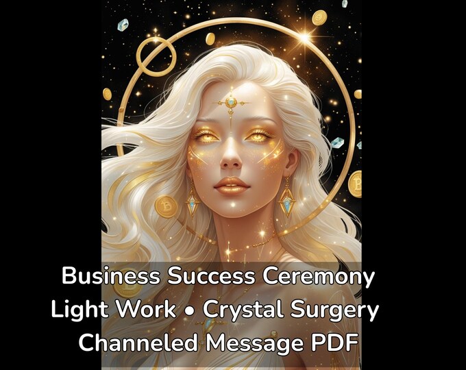 Business Success Ceremony Light Work • Crystal Surgery Energetic Strategy PDF