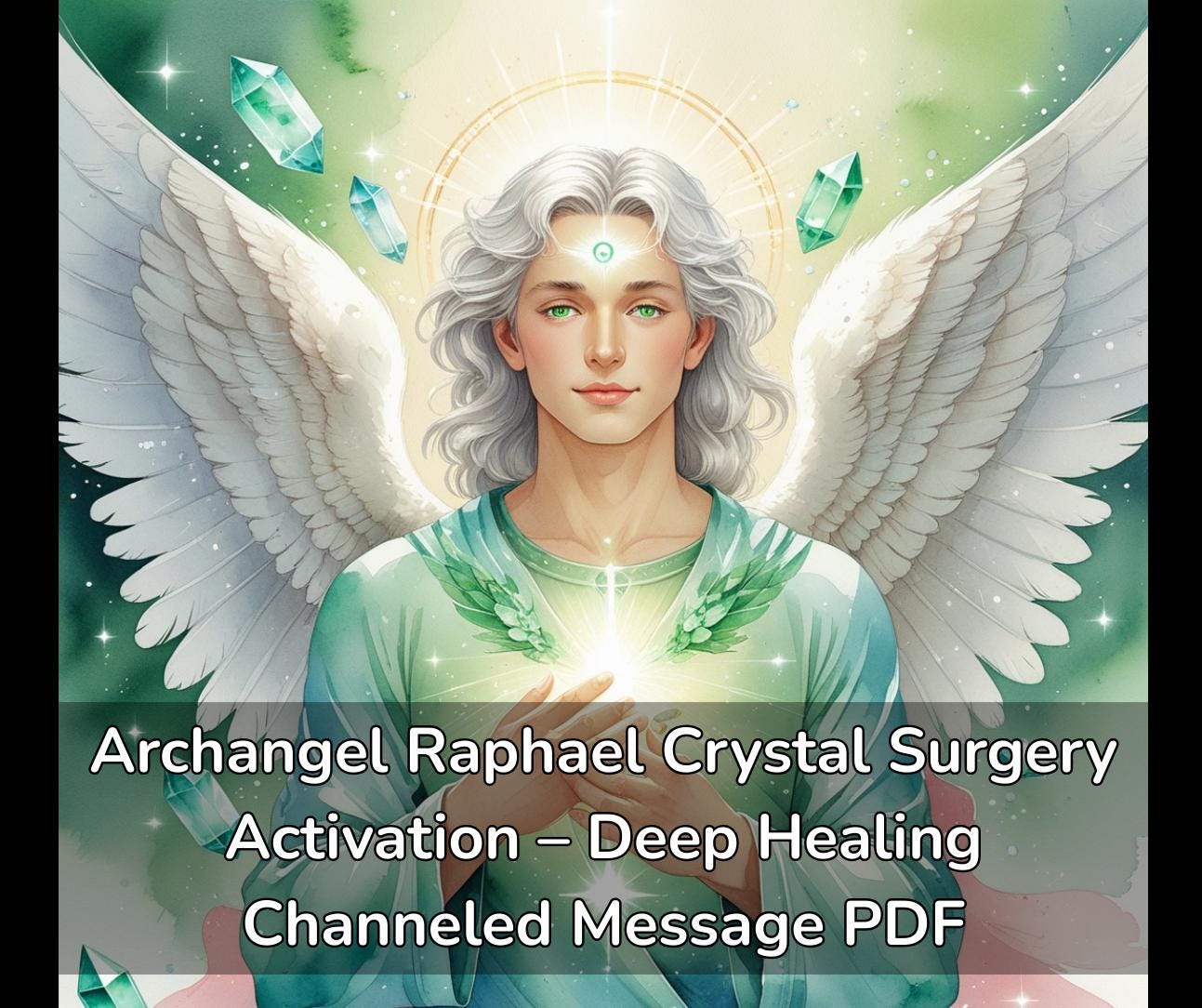 Crystal Raphael Archangel Raphael Crystal Surgery DNA Light Code Activation ...