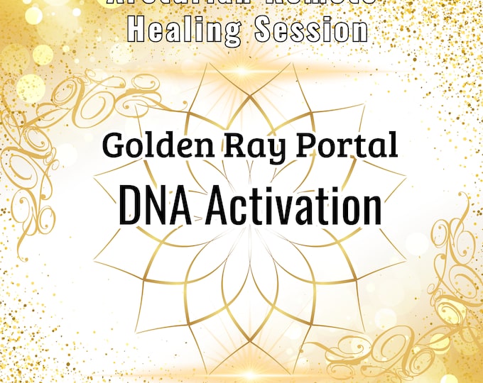 Arcturian heal Activation Golden Ray Portal with personalized light code starseed activation