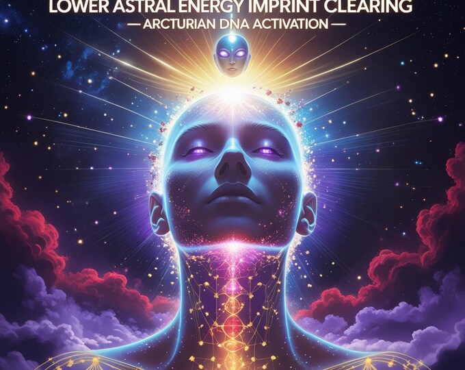 Lower Astral Energy Imprint Clearing – Personalized Arcturian DNA Activation – Light Cosmic Code – Light Language MP3