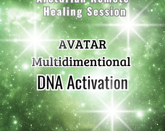 Avatar Multidimensional DNA Activation Celestial Spiritual Light Code Healing