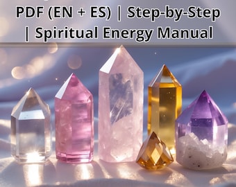 Crystal Activation Guide PDF Step-by-Step Ritual to Cleanse, Program & Awaken Your Crystals | Spiritual Energy Manual Lemurian Activation