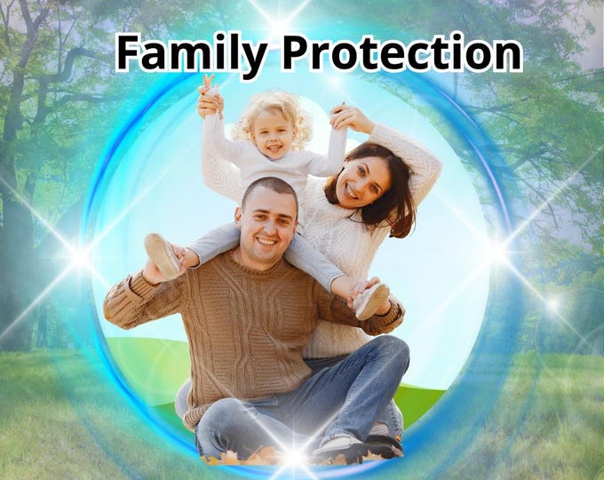 Family Protection with Arcturian Cosmic Energy Ritual Spiritual with High Frecuency Digital Art
