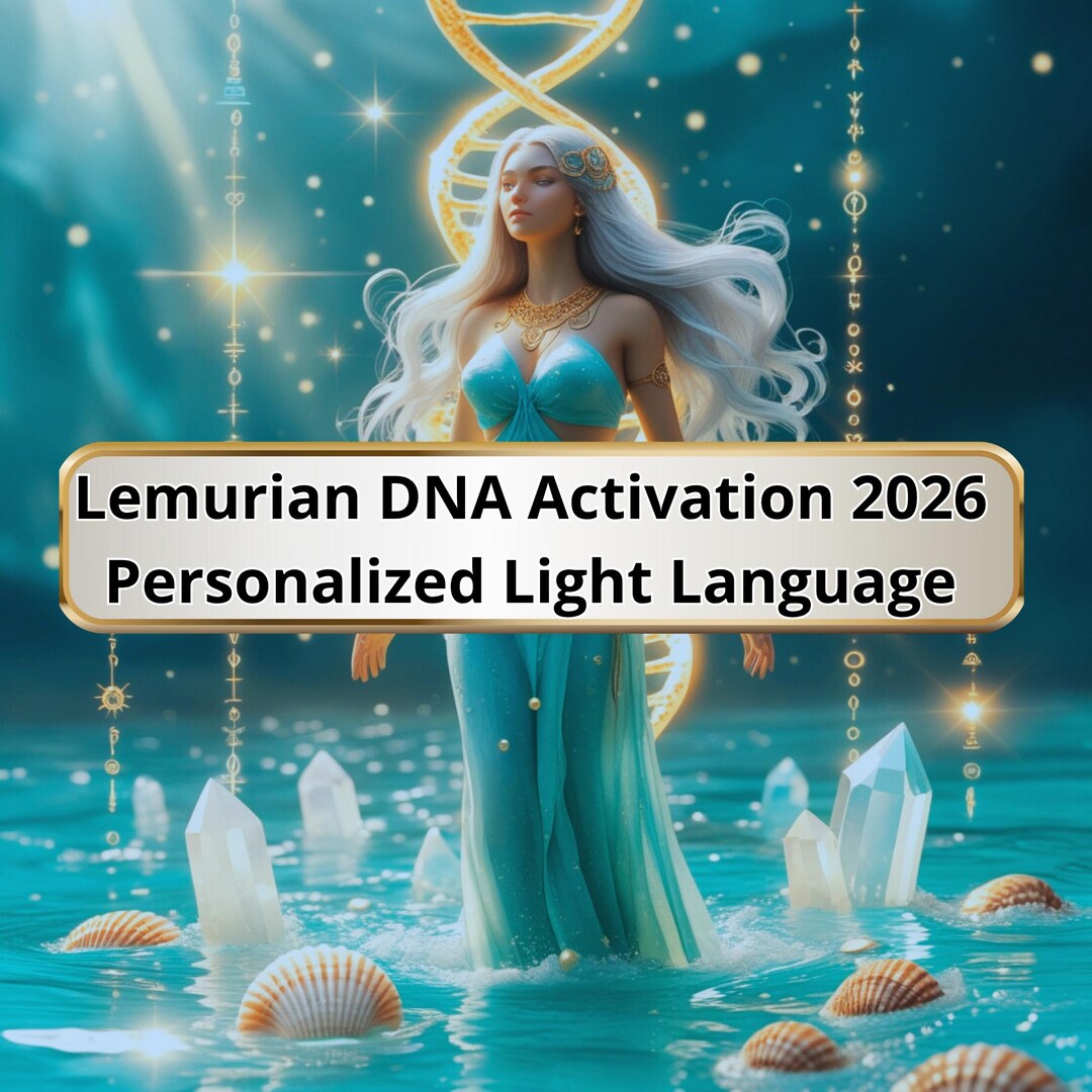 Lemurian DNA Activation 2026 | Personalized Light Language + Symbol ...