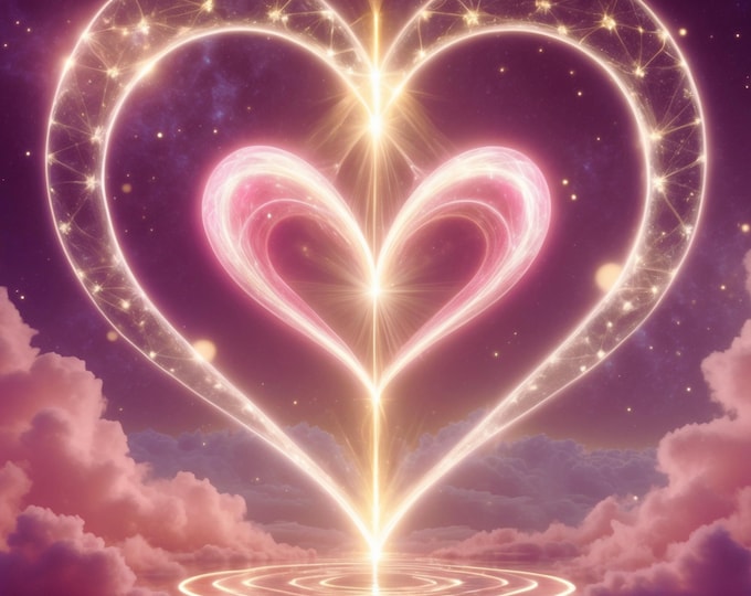 Twin Flame Activation Meditation | Arcturian Light Language Audio + Symbol (MP3 & Digital Art)