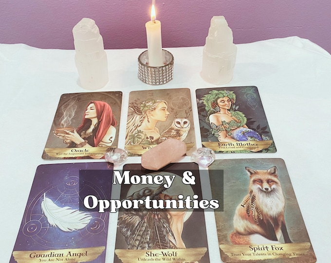 Tarot Reading for Money & Opportunities | Personalized Financial Insight PDF Report