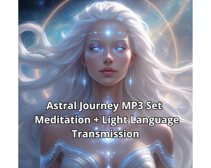 Astral Journey MP3 Set – English Meditation + Light Language Transmission + Energetic Signature Symbol (Digital Download)