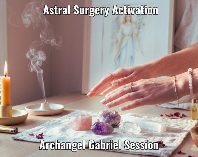 Archangel Gabriel Astral Surgery | Personalized Energy Healing Session | Emotional Clearing + Channeled PDF + Photo