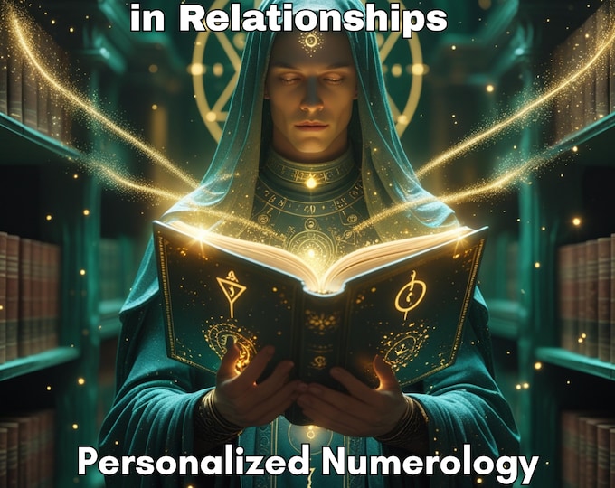 Personalized Numerology Activation | Break Karmic Cycles & Sacrifice Patterns in Relationships | Energy Healing PDF