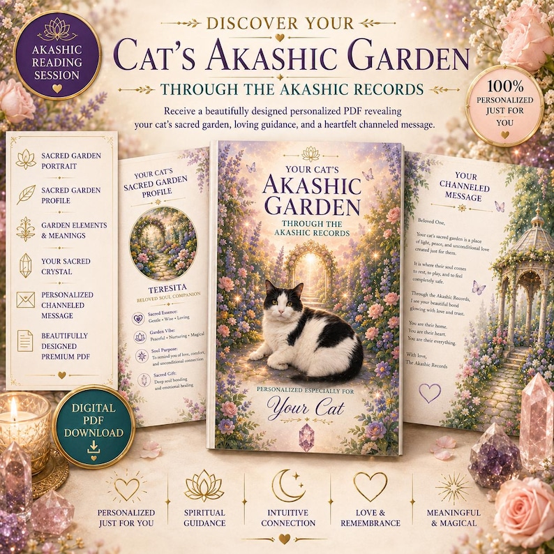Cat’s Akashic Reading | Pet Afterlife Reading | Personalized Spiritual ...