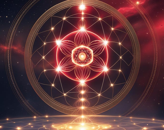 Root Chakra Activation | Personalized Arcturian Consciousness Energy Report & Digital Soul Art
