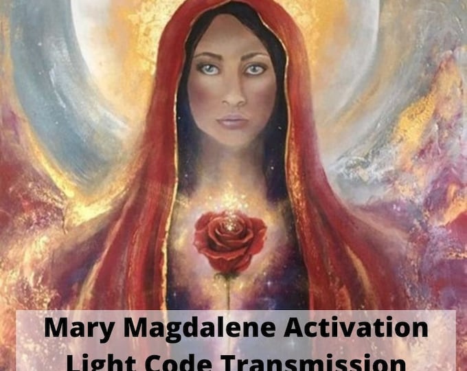 Mary Magdalene DNA Activation | Divine Feminine Holy Fire Light Code MP3 | Sacred Feminine Energy Healing Transmission