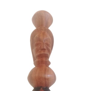 Unikat ~ Gehstock aus Holz ~ handgeschnitzt ~ Vintage und selten