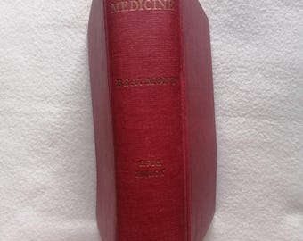 Vintage Book "Medicine - Essentials for Practitioners and Students": 1948 5th Edition, 71 Illustrations