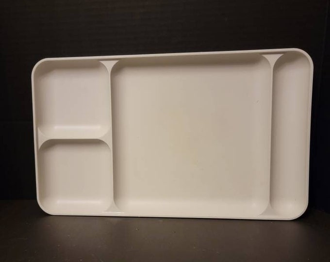 Vintage Tupperware Divided Meal Food Lunch Tray 1535 TV Bed Etsy