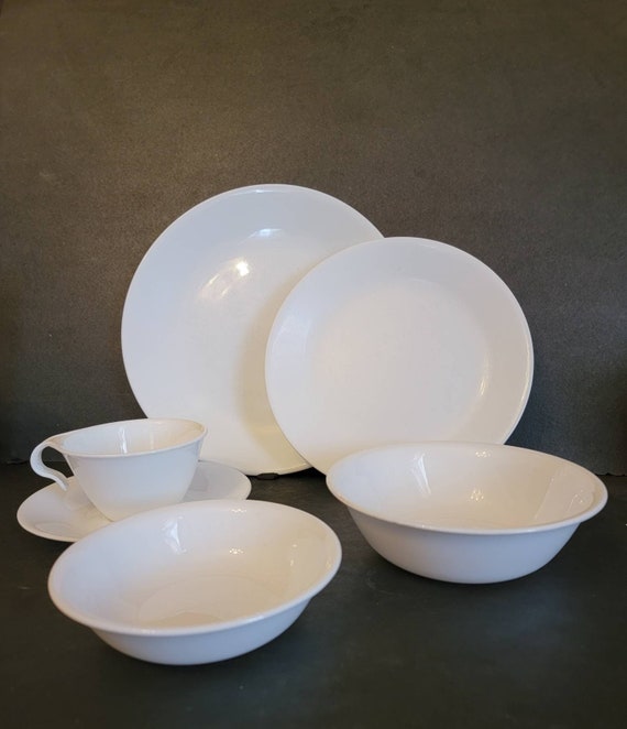 Corelle dinnerware set winter frost sale