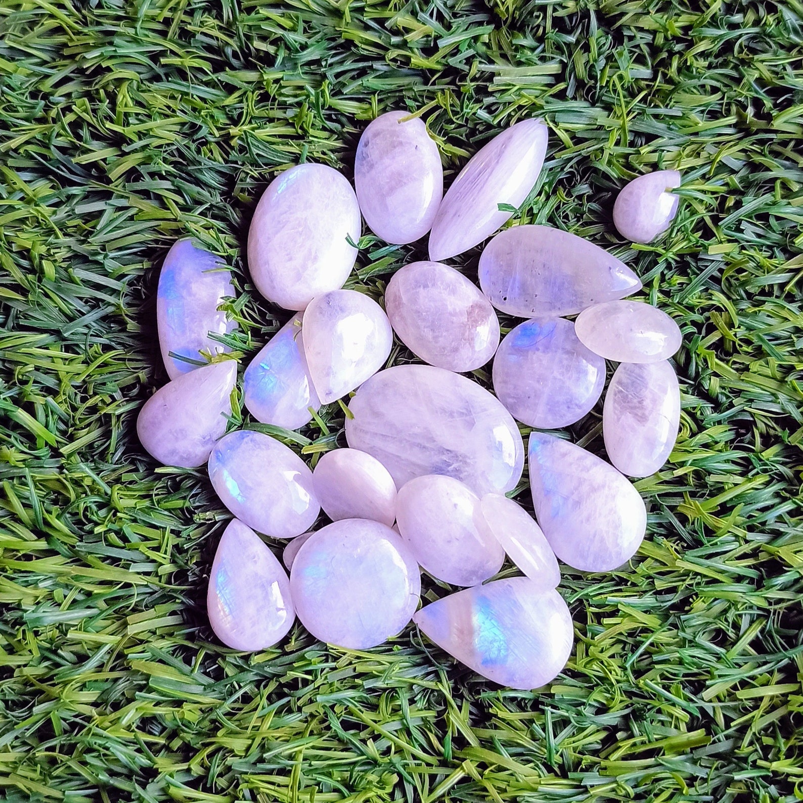 Rainbow Moonstone Gemstone Cabochon Wholesale Supply Made In Etsy
