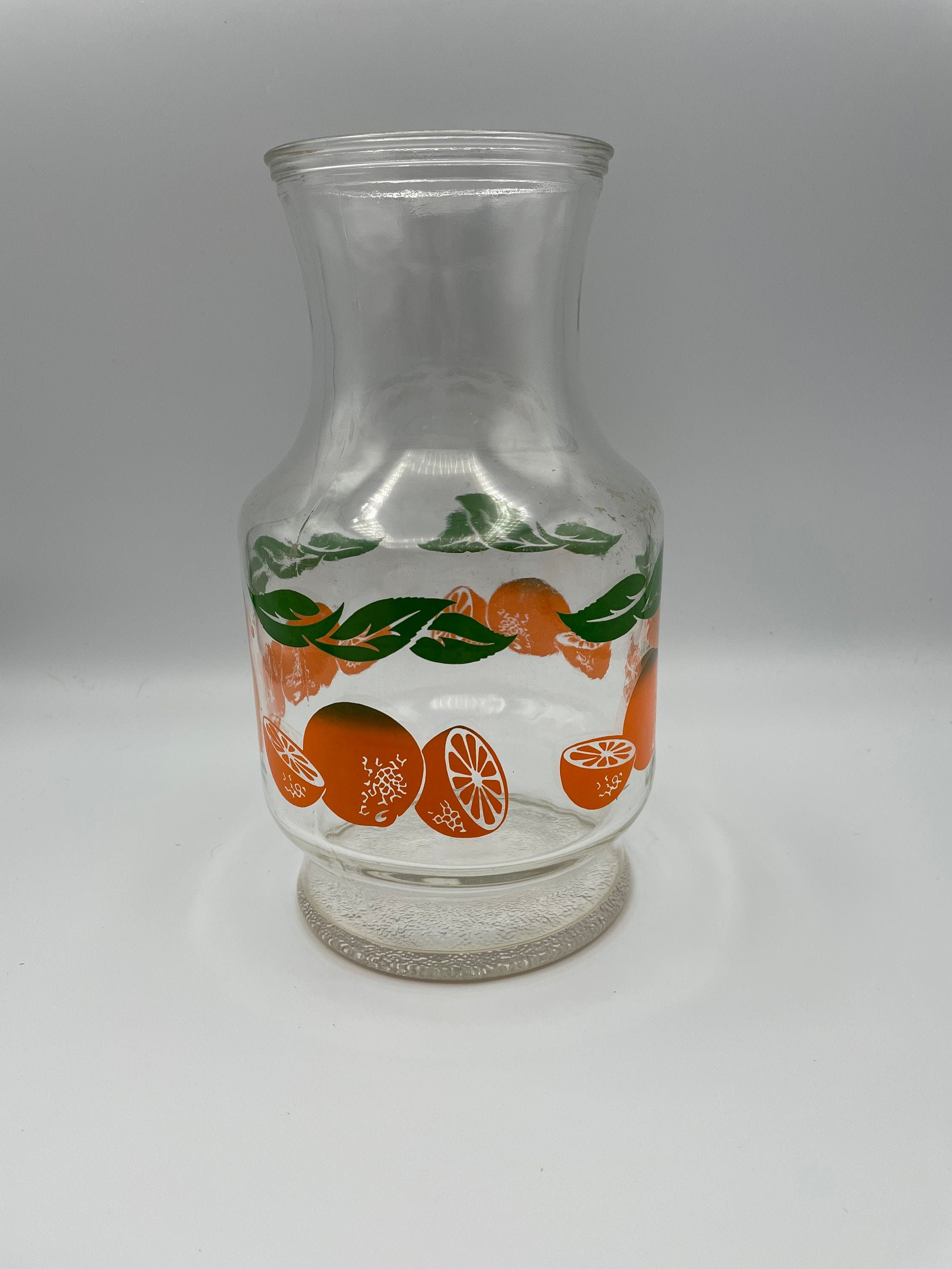 Vintage Anchor Hocking Orange Juice Carafe