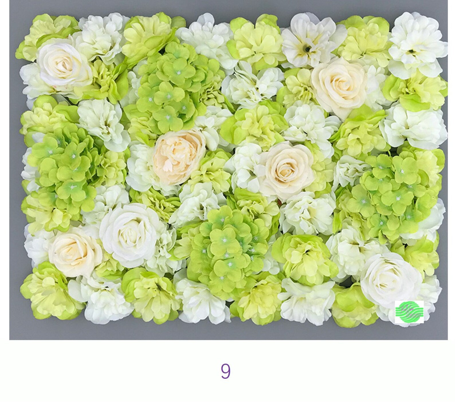 3D Artificial Flower Wall Decor Home Business Party Photo Etsy