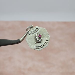 Vintage Happy Birthday Sterling Charm - Adorable Vintage Sterling Silver Charm for Bracelets, Thoughtful Gift for Special Occasions