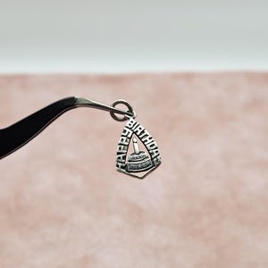 Vintage Happy Birthday Candle Sterling Charm - Adorable Vintage Sterling Silver Charm for Bracelets, Thoughtful Gift for Special Occasions