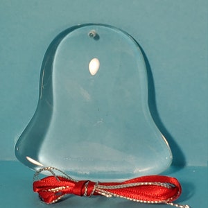 Custom Personalized Crystal 2-3/4 Bell Christmas Ornament