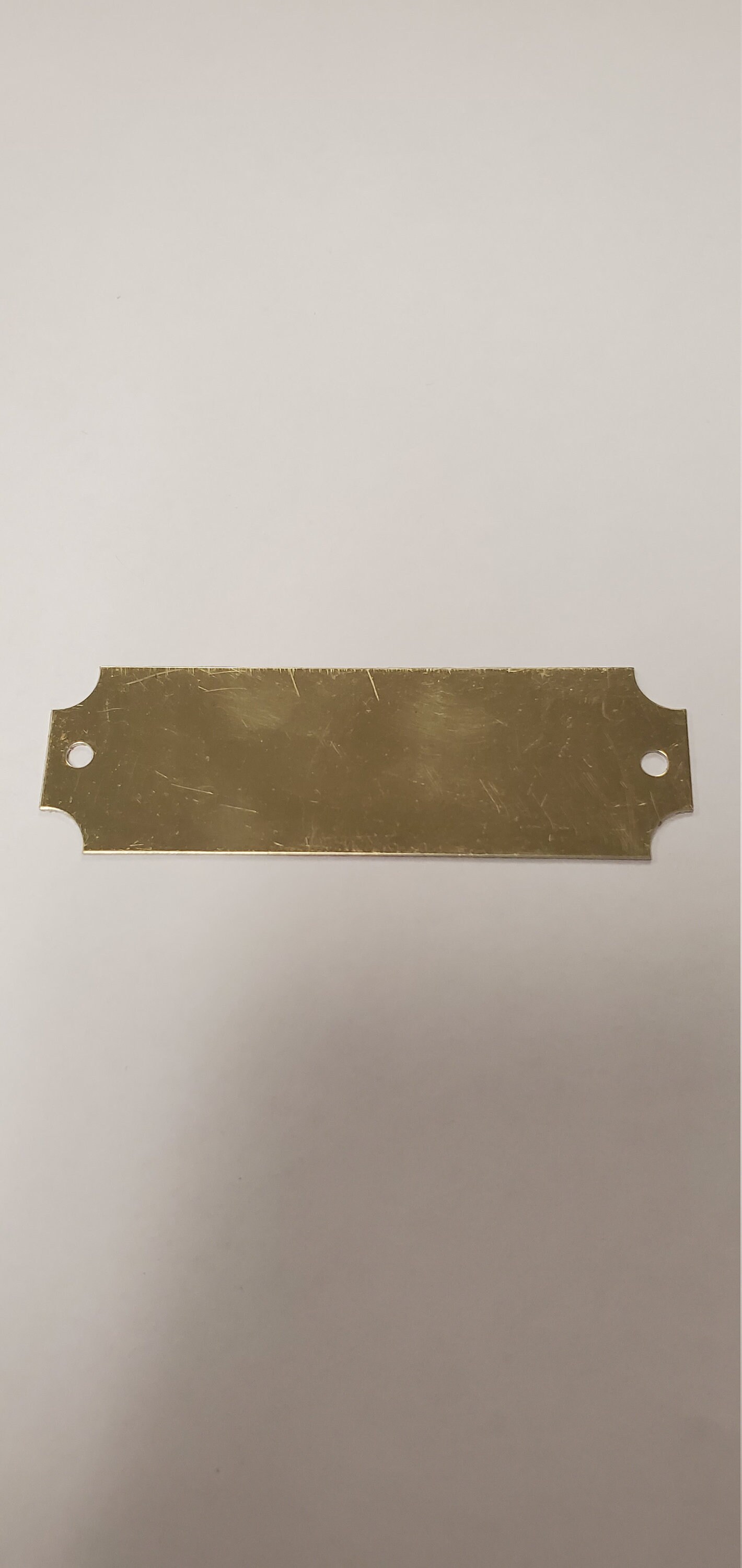 Custom Engraved Brass Plaque Personalized Name Plate Etsy