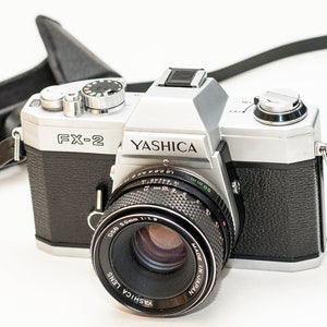 YASHICA FX-2 with 50 mm f/1.9 lens. image 1