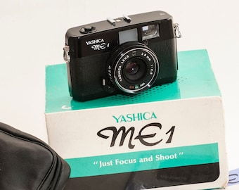 YASHICA ME1 35 mm film camera  EXCELLENT - new like - in box.