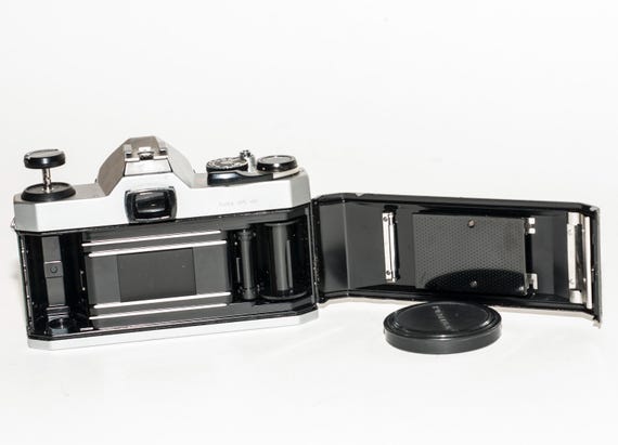 Buy Pentax K1000 Film Camera - 50mm F/2 Lens, Refurbished Khaki