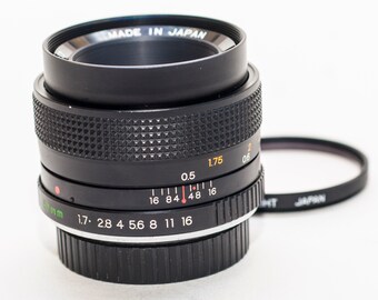 YASHICA ML Lens 50 Mm F1.7 -NEARMINT. - Etsy