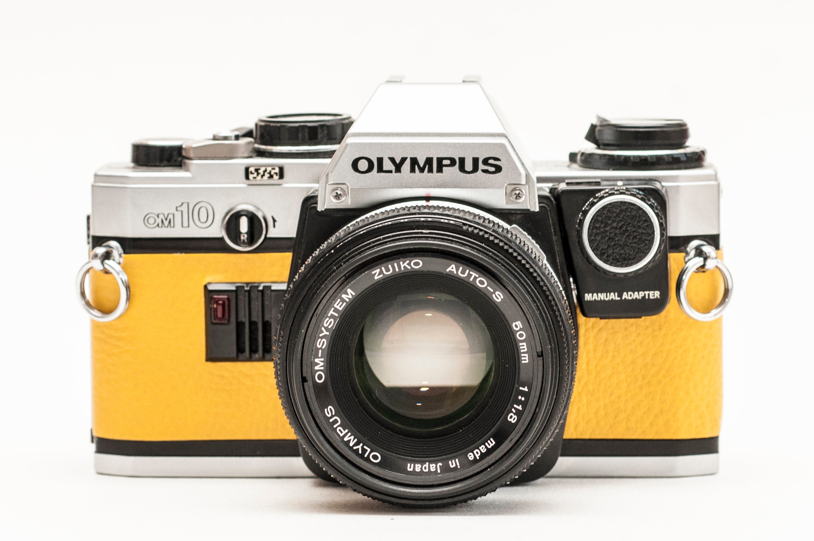 Olympus OM 10 With ZUIKO 50 Mm F/1.8 Lens and Manual Adapter. - Etsy