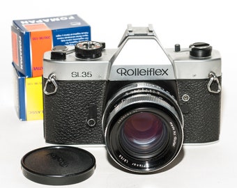 Rolleiflex SL35 Film Kamera: Voigtländer 50 mm f/1,8 Objektiv, FOMAPAN Film