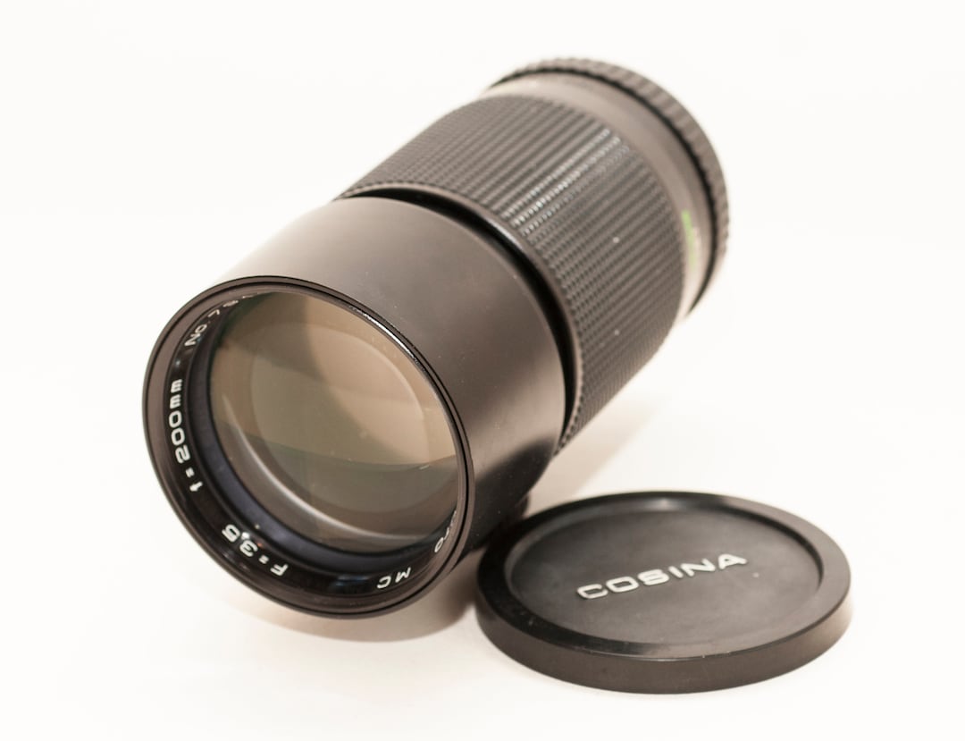 M42 Screw COSINA Lens 200 Mm F/3.5 - NEAR MINT. - Etsy