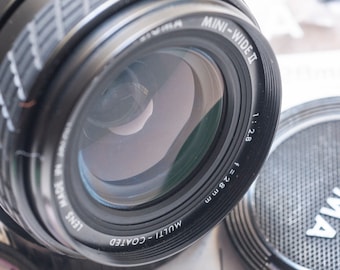MINT w/Cap] COSINA 24mm f/2.8 MC MACRO Lens for Nikon Ai-s From JAPAN