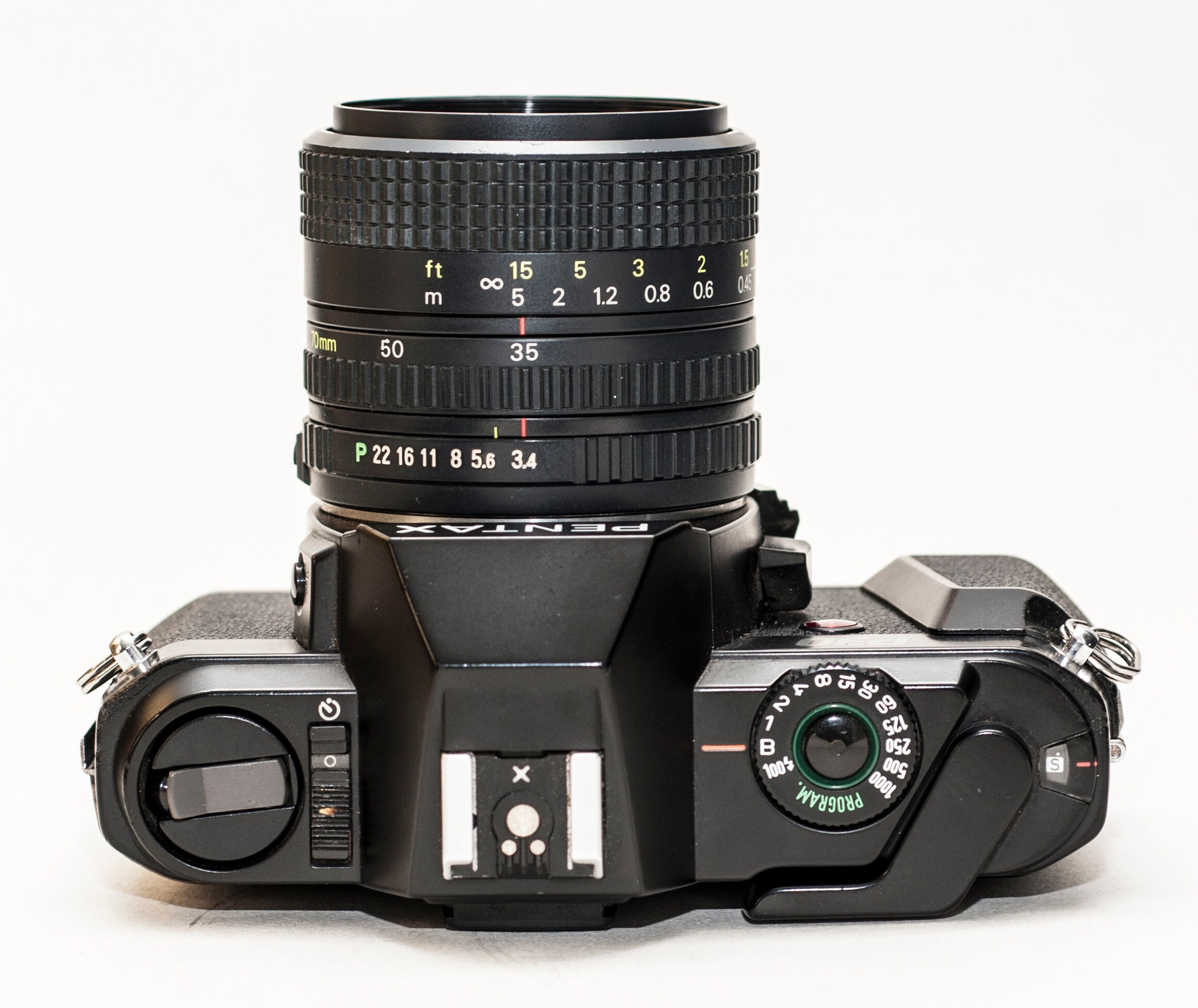 Pentax P30 film camera with 3570 mm f/3.44.5 RIKENON P lens Etsy