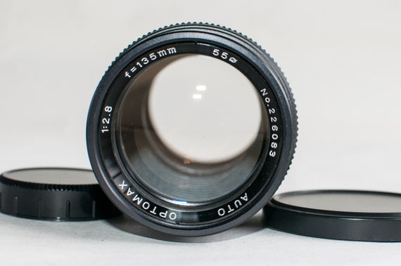 レア？　OPTOMAX AUTO 135mm f2.8 m42マウント M42ネジマウント OPTOMAXレンズ 135mm f2.8 - Etsy 日本
