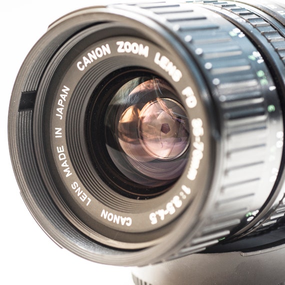 Canon FD Lens 35-70 Mm F3.5-4.5 MACRO. - Etsy