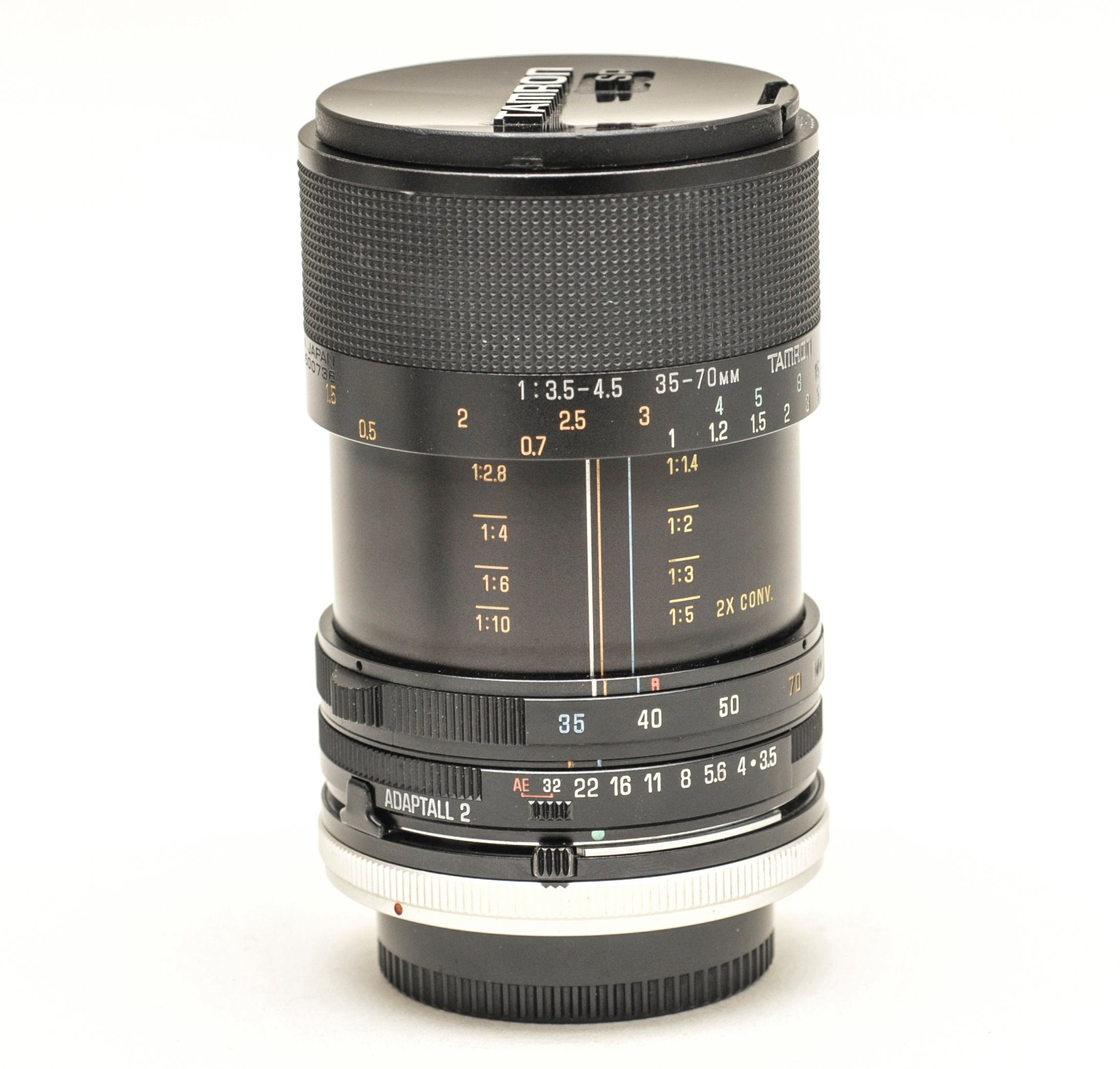 CONTAX 137MD ＋ TAMRON 35-70mm 1:3.5-4.5 TAMRON ADAPTAL 2 Lens 35-70 Mm F/3.5-4.5 With Canon FD