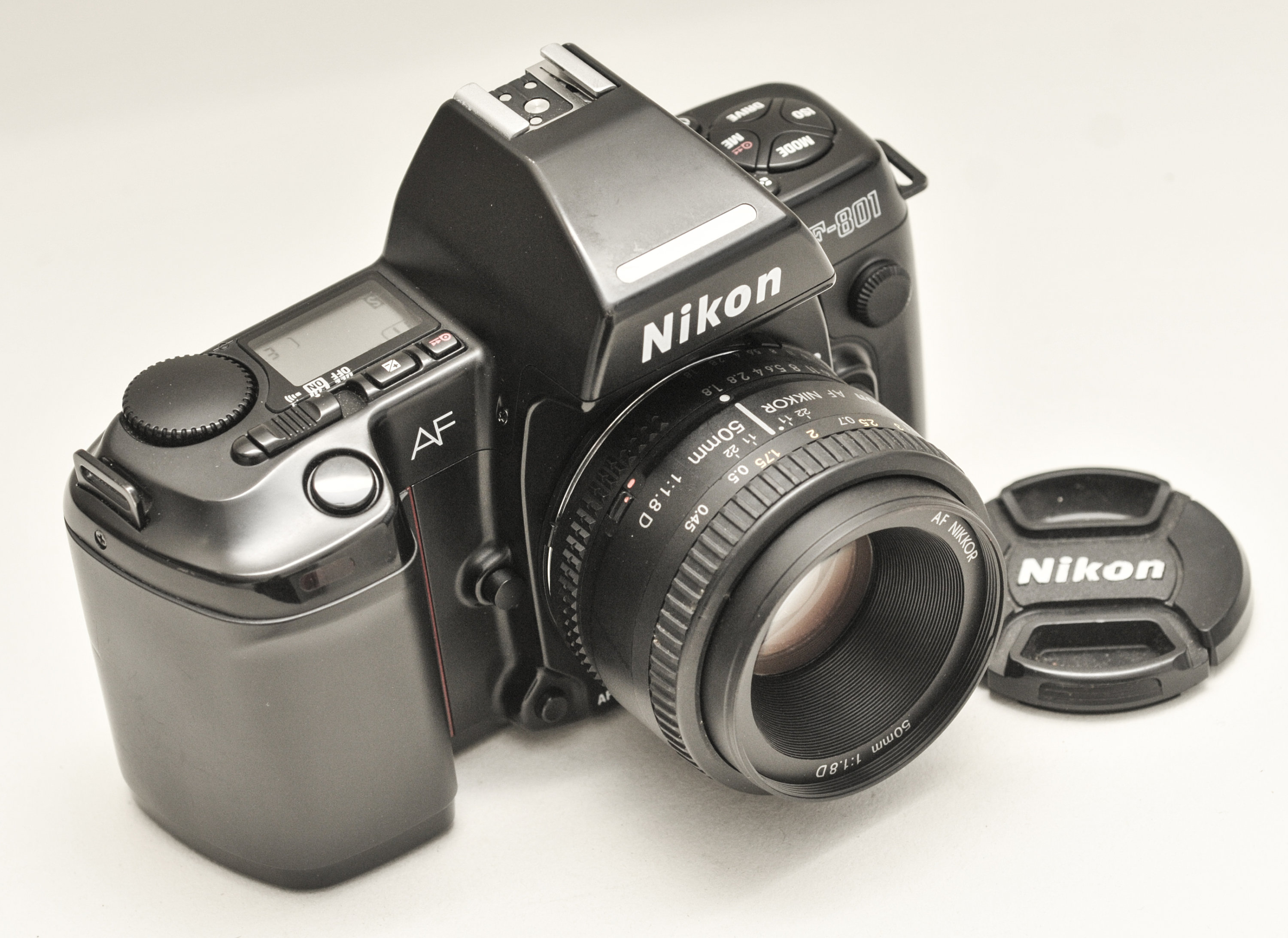 Nikon F801 Film Camera With 50mm F/1.8 Lens & Data Back - Etsy