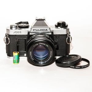 Appareil Photo Fujica AX-1 + 50mm F/1.6 – Argentique – Très Bon état