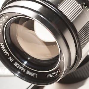 Tomioka 1.4 55 mm SUPER-REFLECTA M42 screw lens - EXCELLENT