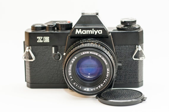 MAMIYA ZE Film Camera With 50 Mm F1.8 SEKOR Lens. - Etsy